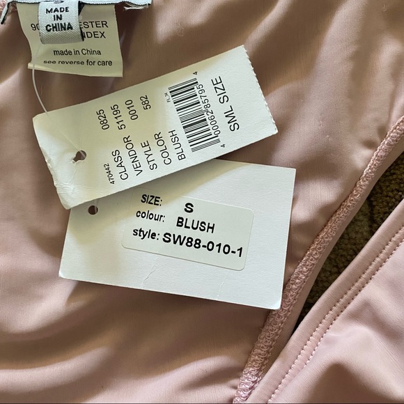 Lioness Side Tie Bikini Bottoms in Blush - Picture 3 of 7